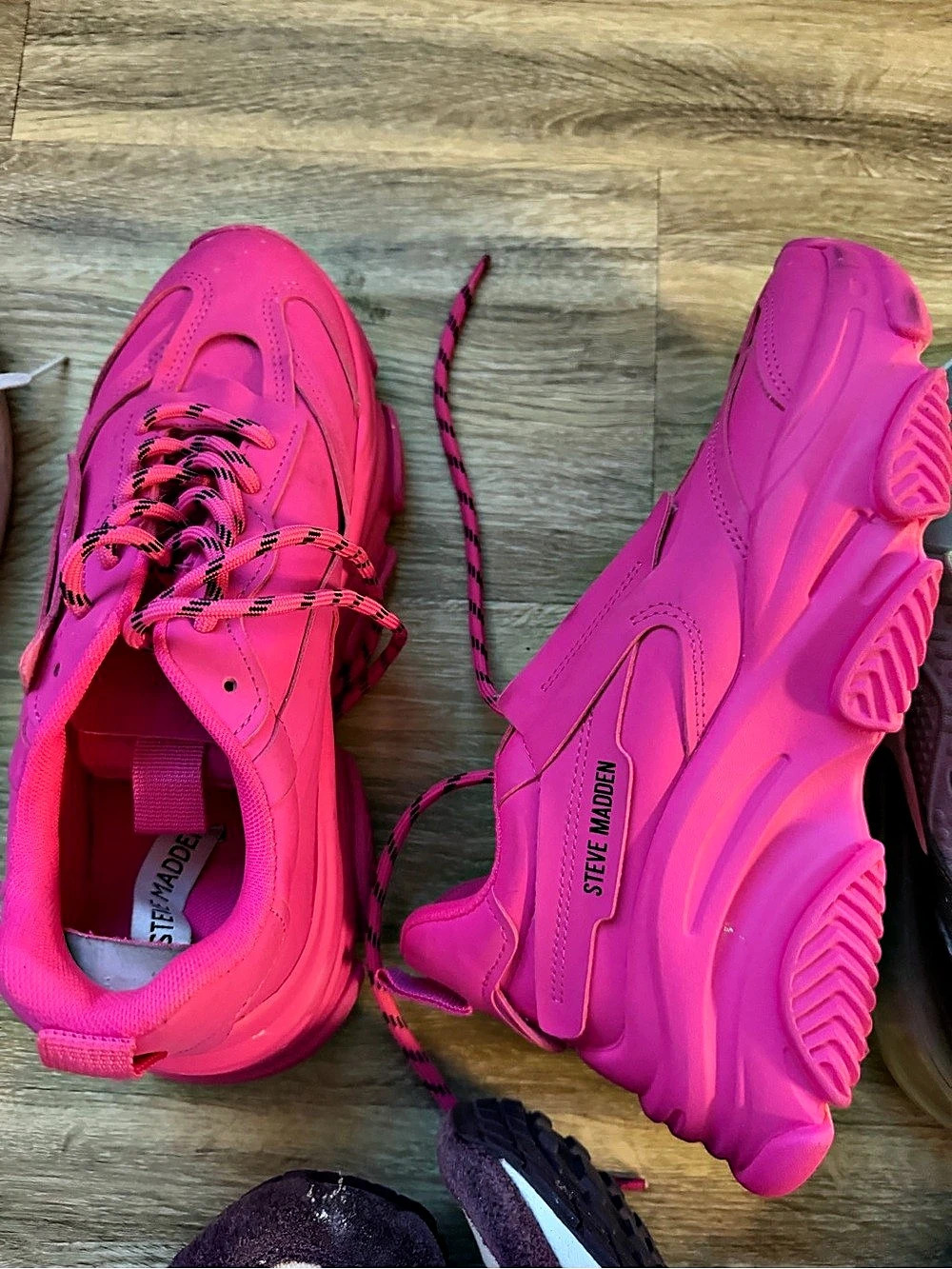 Steve Madden Possession Chunky Platform Sneaker Pink